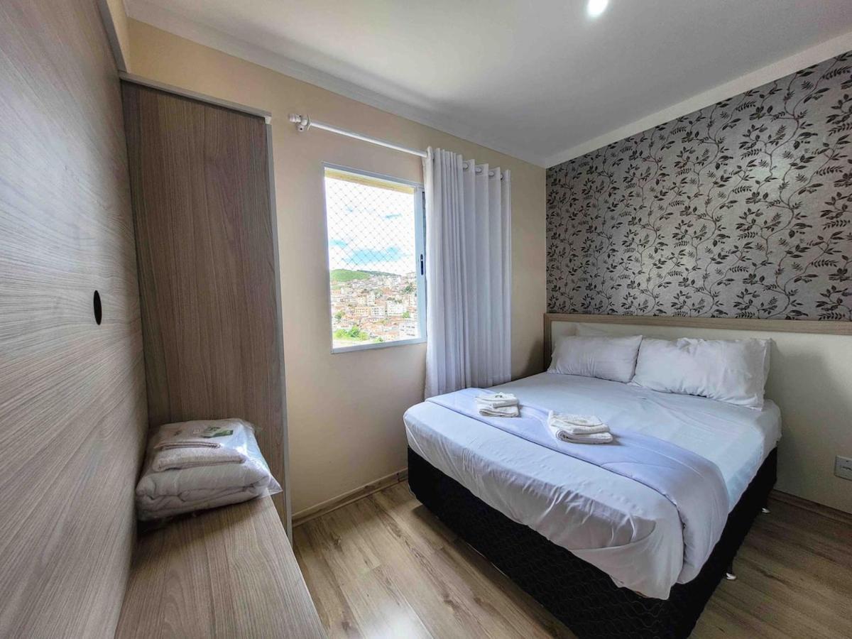 Poços de Caldas Grande Apt No Centro C/ Cozinha Completa Varanda מראה חיצוני תמונה